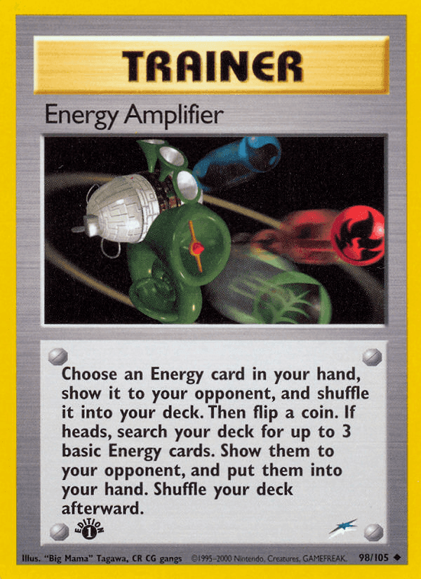 Energy Amplifier, card 98 from Neo Destiny
