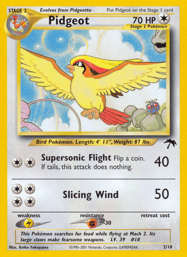 Pidgeot, carta 2 di Southern Islands