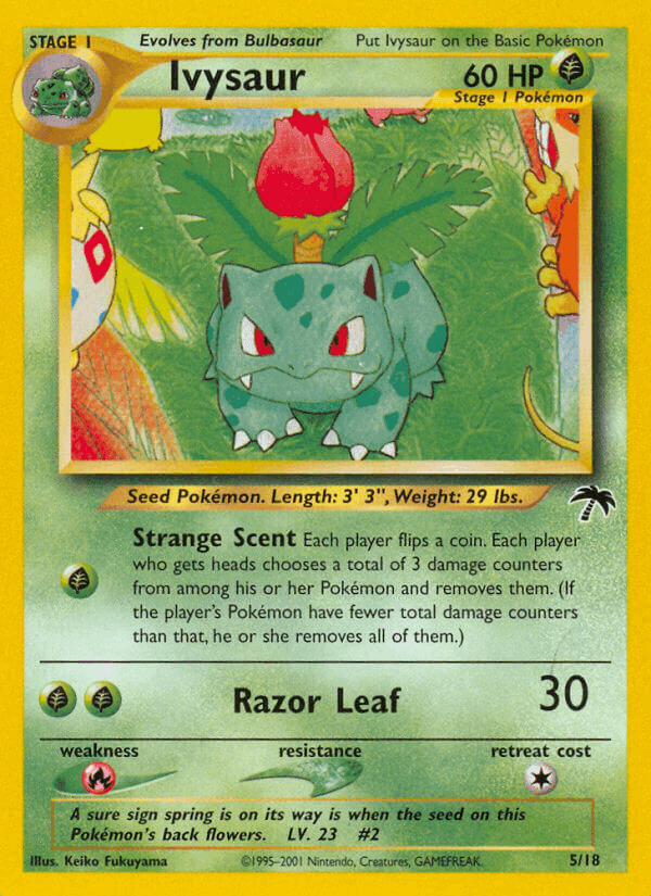 Ivysaur, carta 5 di Southern Islands