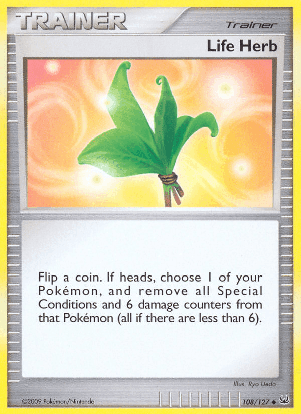 Life Herb, card 108 from Platinum