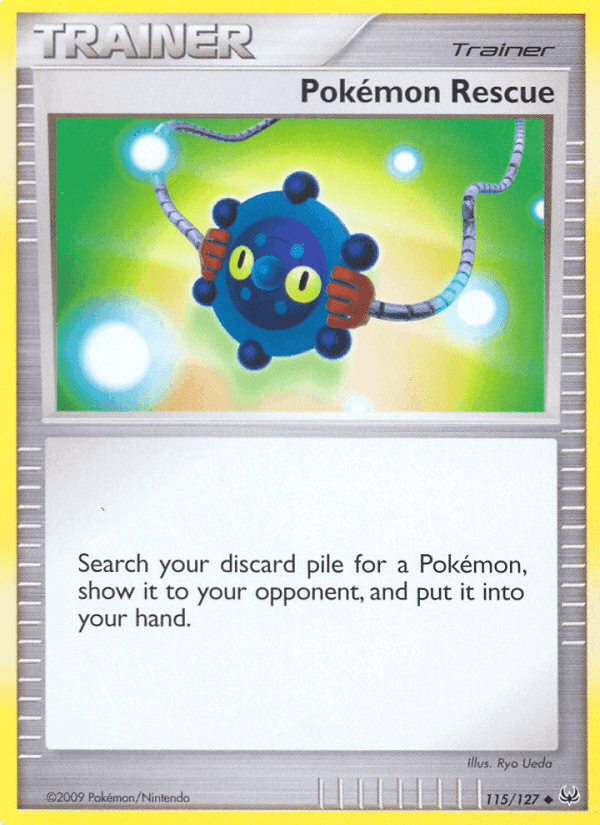 Pokémon Rescue, card 115 from Platinum