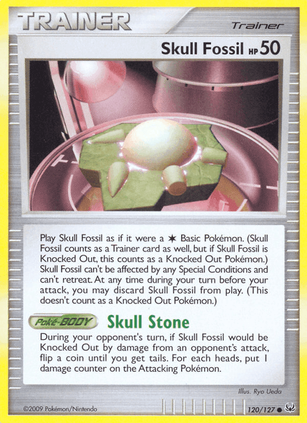 Skull Fossil, card 120 from Platinum