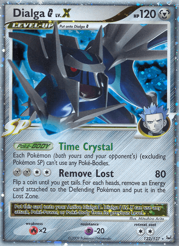 Dialga G LV.X, card 122 from Platinum