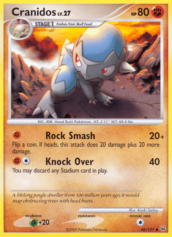 Cranidos, carta 46 di Platino