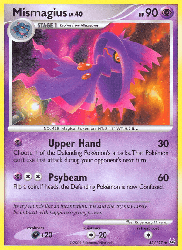 Mismagius, carta 55 de Platino