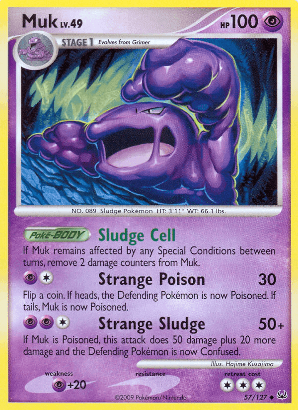Muk, carta 57 di Platino