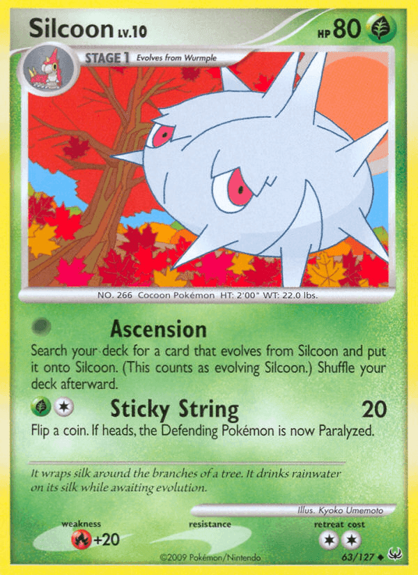 Silcoon, card 63 from Platinum