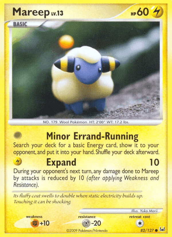 Mareep, card 82 from Platinum