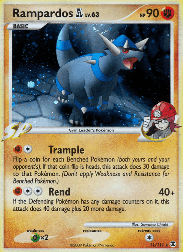 Rampardos GL, carta 11 de Rising Rivals