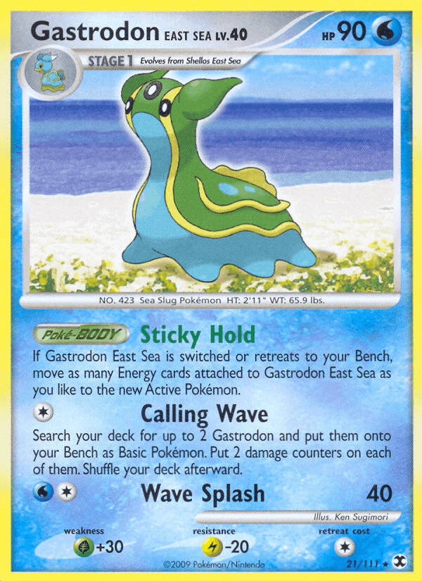 Gastrodon East Sea, carta 21 de Rising Rivals