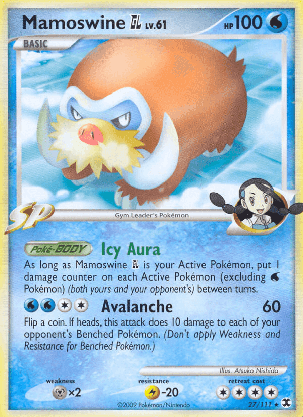 Mamoswine GL, carta 27 di L'Ascesa dei Rivali