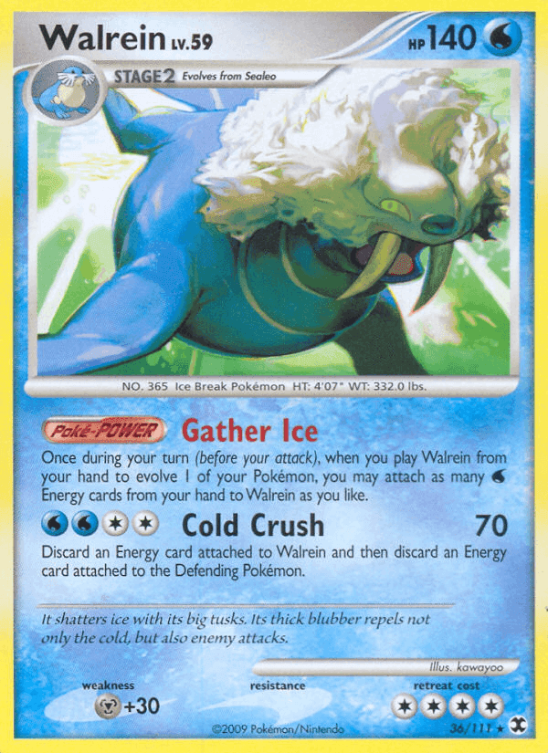 Walrein, carta 36 de Rising Rivals