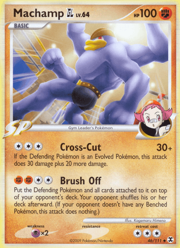 Machamp GL, carta 46 de Rising Rivals