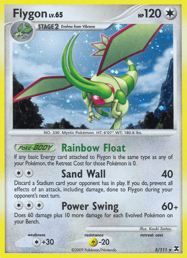 Flygon, carta 5 di L'Ascesa dei Rivali
