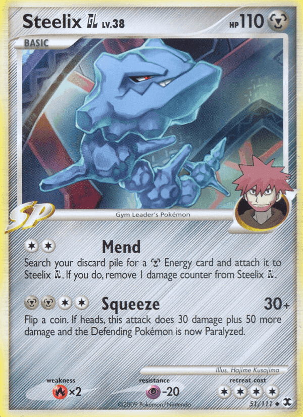 Steelix GL, carta 51 di L'Ascesa dei Rivali