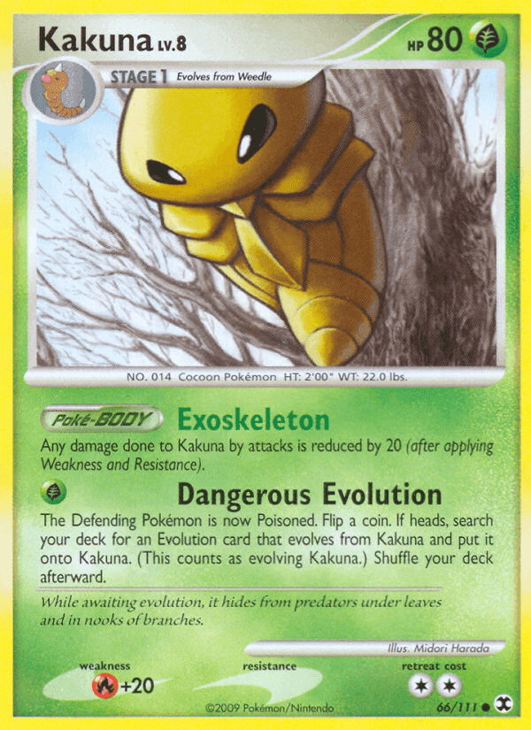 Kakuna, card 66 from Rising Rivals