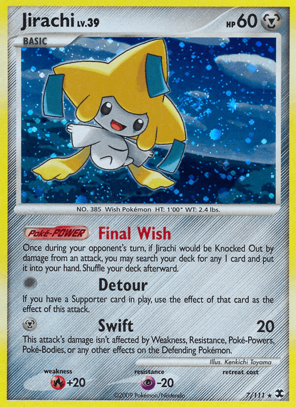 Jirachi, carta 7 di L'Ascesa dei Rivali