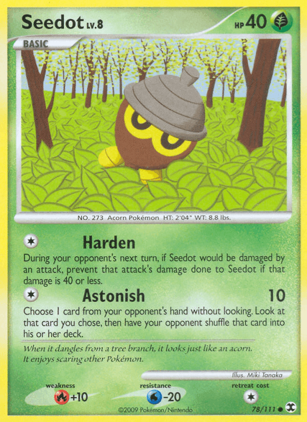 Seedot, card 78 from Rising Rivals