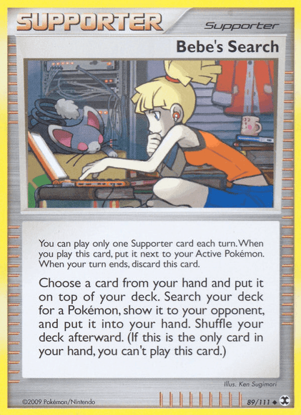 Bebe's Search, card 89 from Rising Rivals