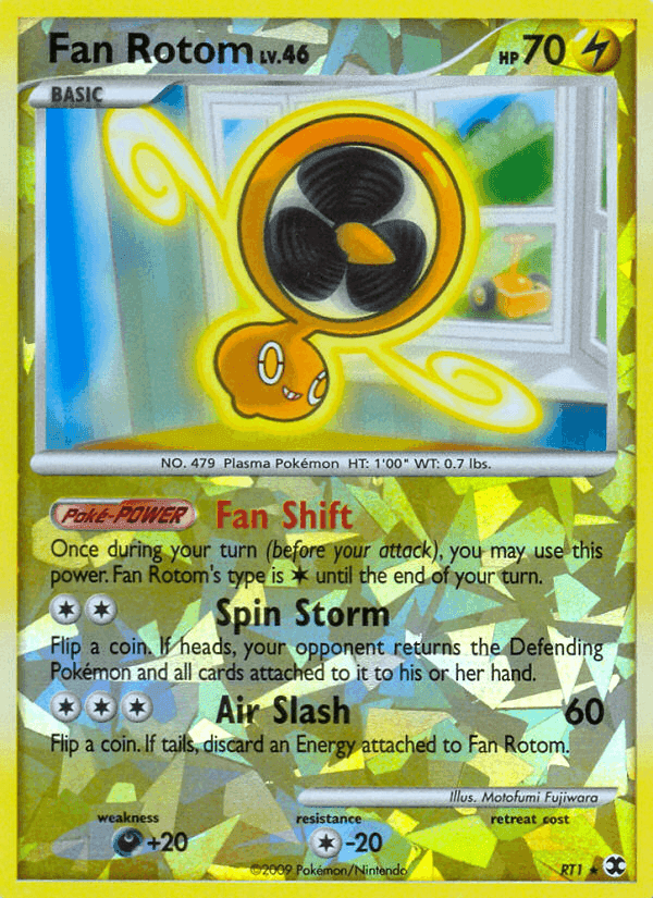 Fan Rotom, carta RT1 di L'Ascesa dei Rivali