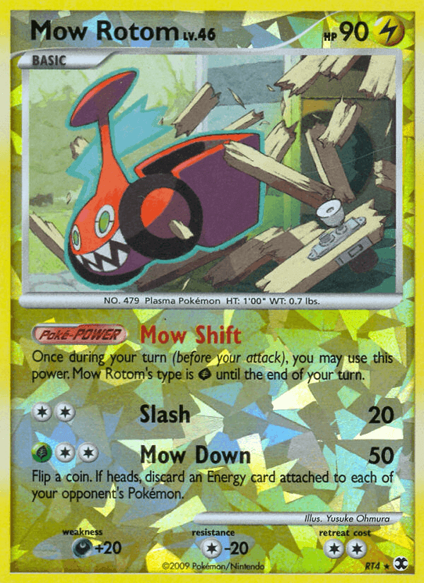 Mow Rotom, carta RT4 di L'Ascesa dei Rivali
