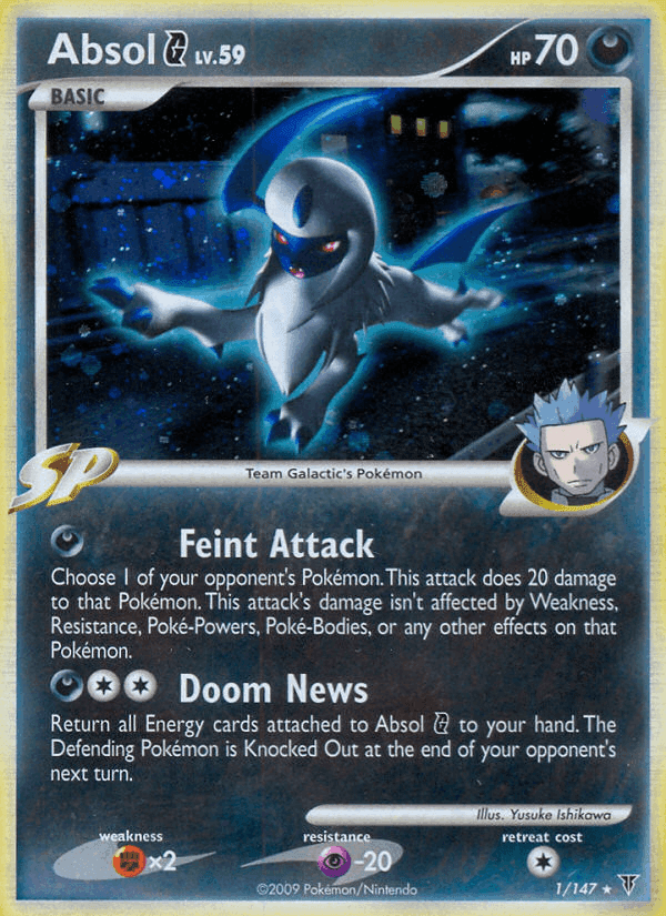 Absol G, carta 1 de Supreme Victors