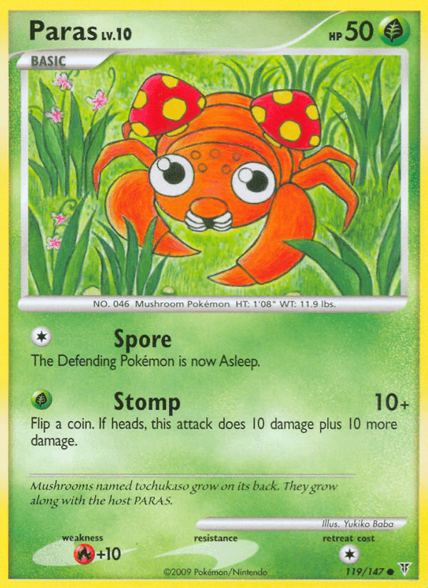 Paras, card 119 from Supreme Victors