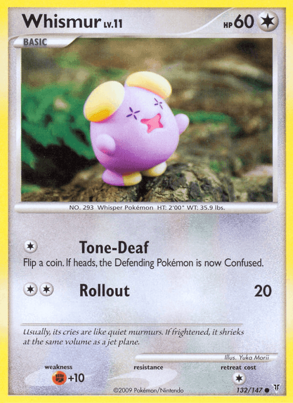 Whismur, card 132 from Supreme Victors