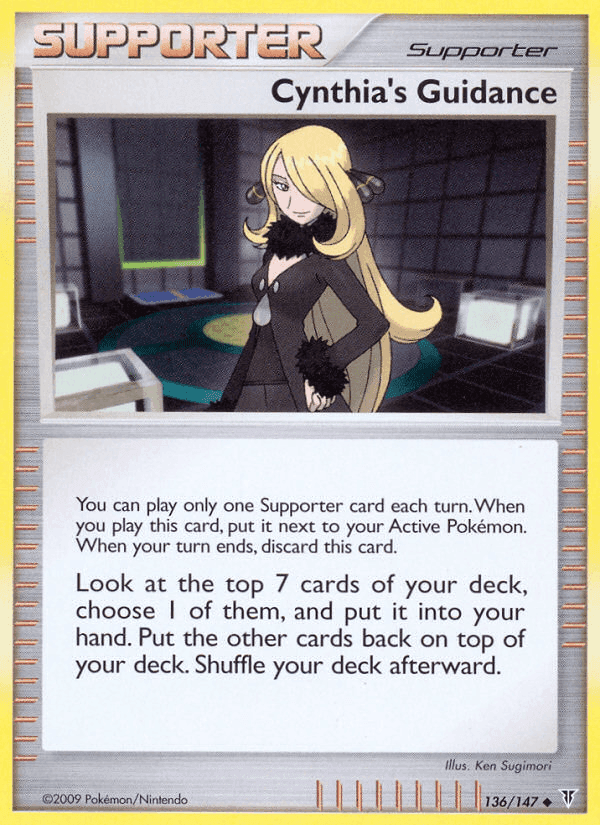 Cynthia's Guidance, card 136 from Supreme Victors