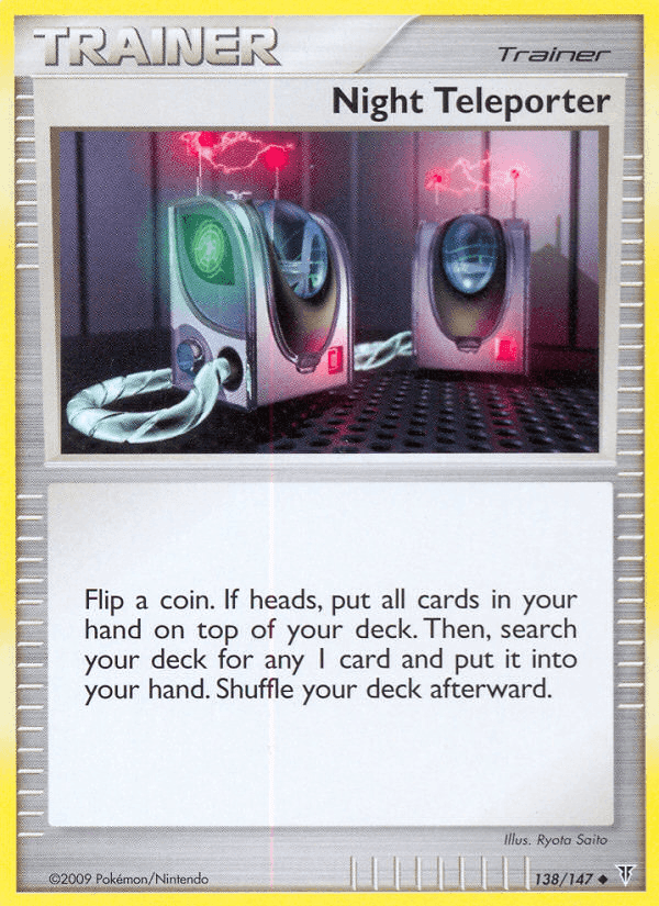 Night Teleporter, card 138 from Supreme Victors