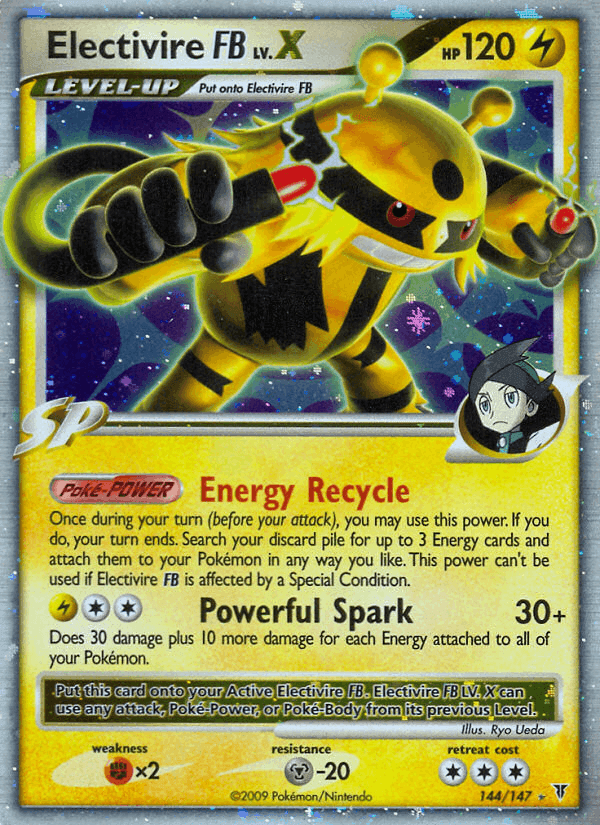 Electivire FB LV.X, card 144 from Supreme Victors