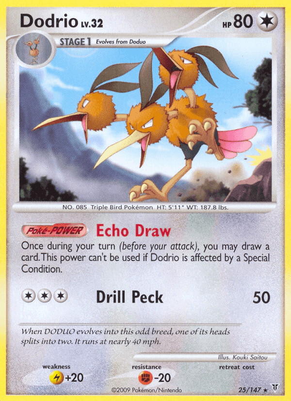 Dodrio, carta 25 di Supreme Victors