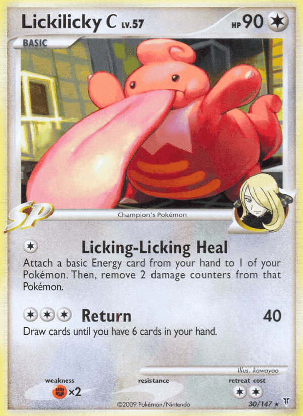 Lickilicky C, carta 30 di Supreme Victors