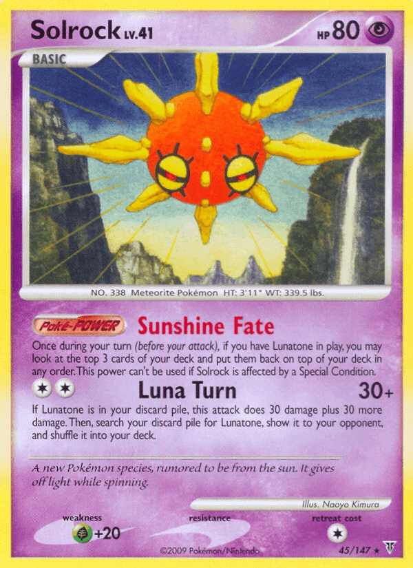 Solrock, carta 45 di Supreme Victors