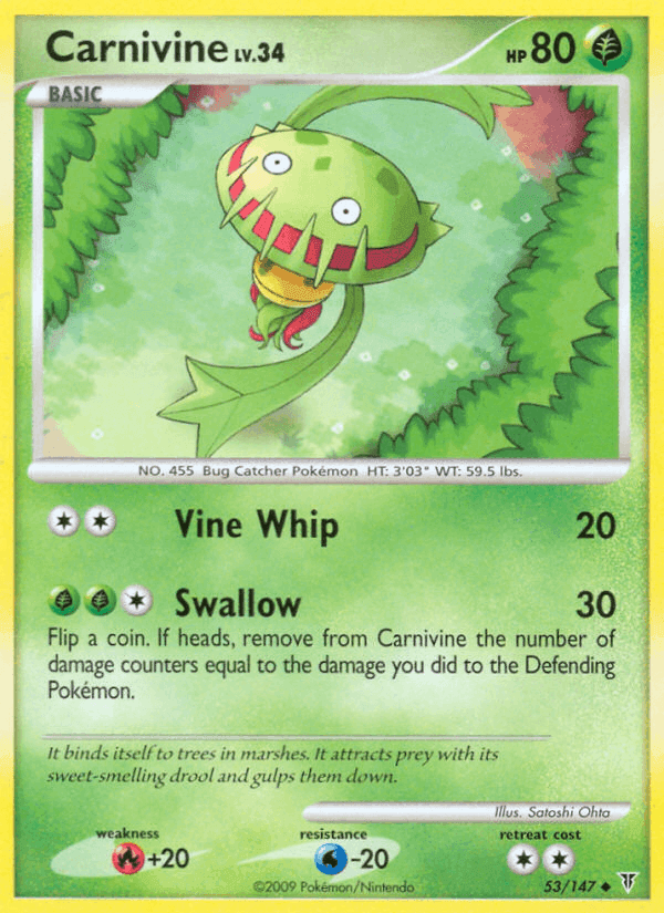 Carnivine, carta 53 di Supreme Victors
