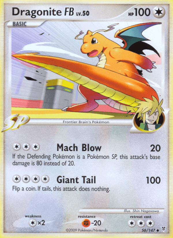 Dragonite FB, carta 56 di Supreme Victors