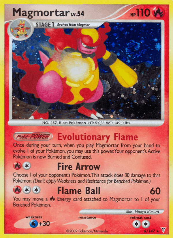 Magmortar, carta 6 di Supreme Victors