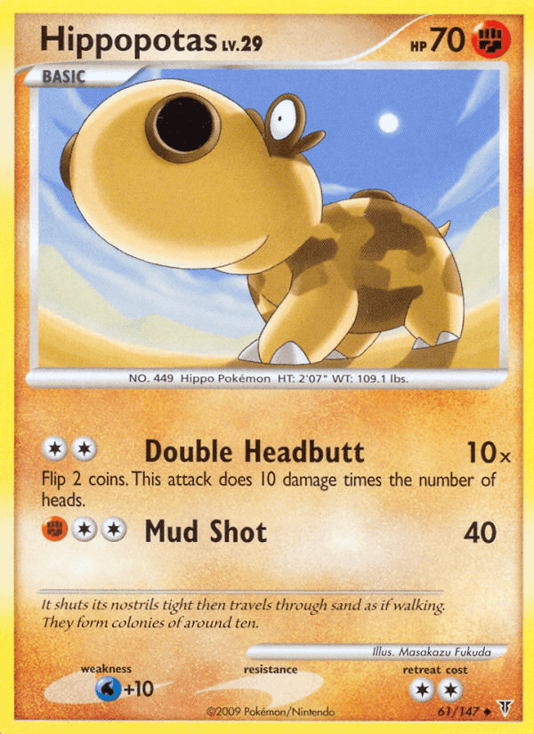 Hippopotas, card 61 from Supreme Victors