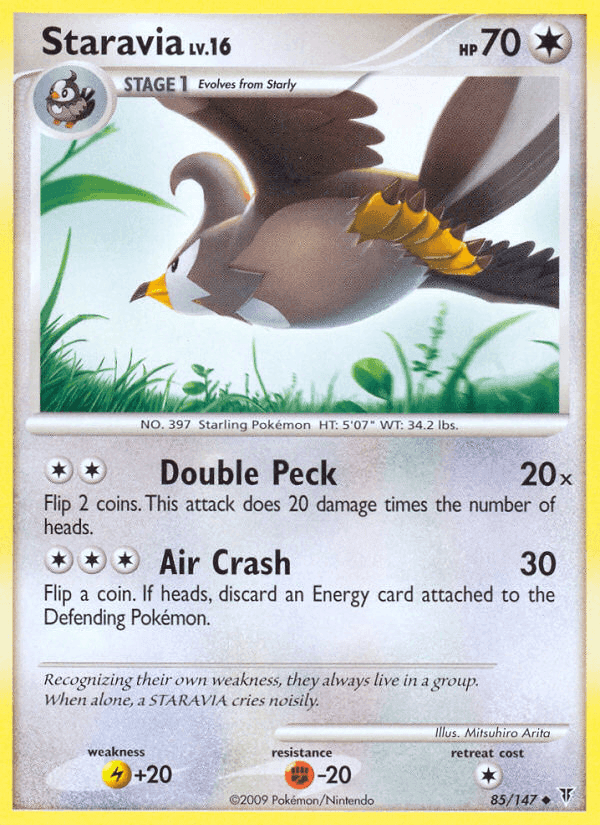 Staravia, card 85 from Supreme Victors