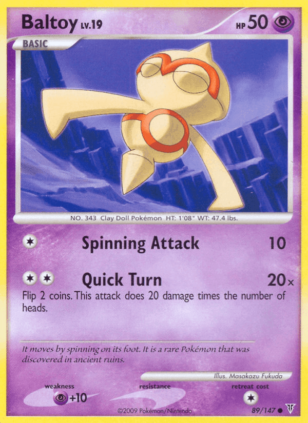 Baltoy, card 89 from Supreme Victors