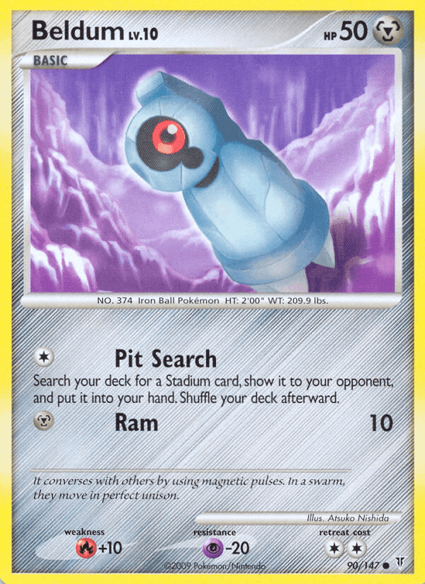 Beldum, card 90 from Supreme Victors