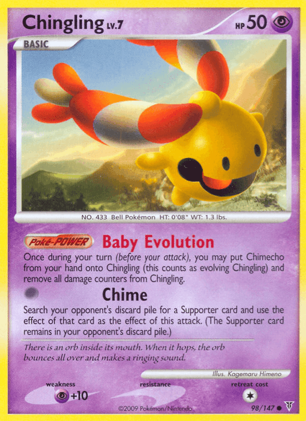 Chingling, card 98 from Supreme Victors