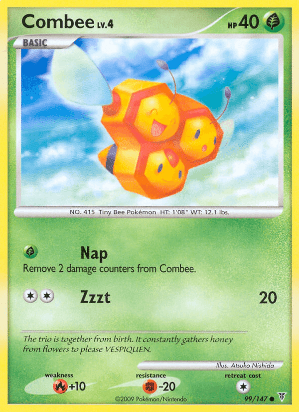 Combee, card 99 from Supreme Victors