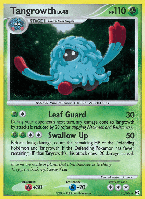 Tangrowth, carta 10 di Arceus