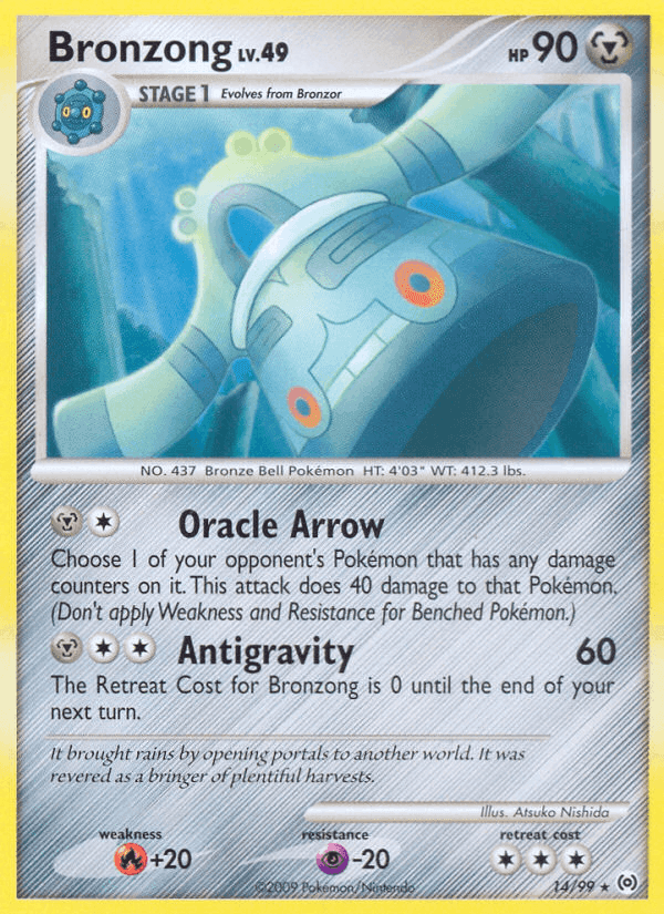Bronzong, carte 14 de Arceus