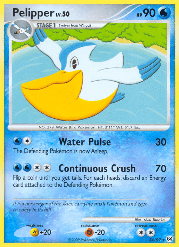 Pelipper, carta 24 di Arceus
