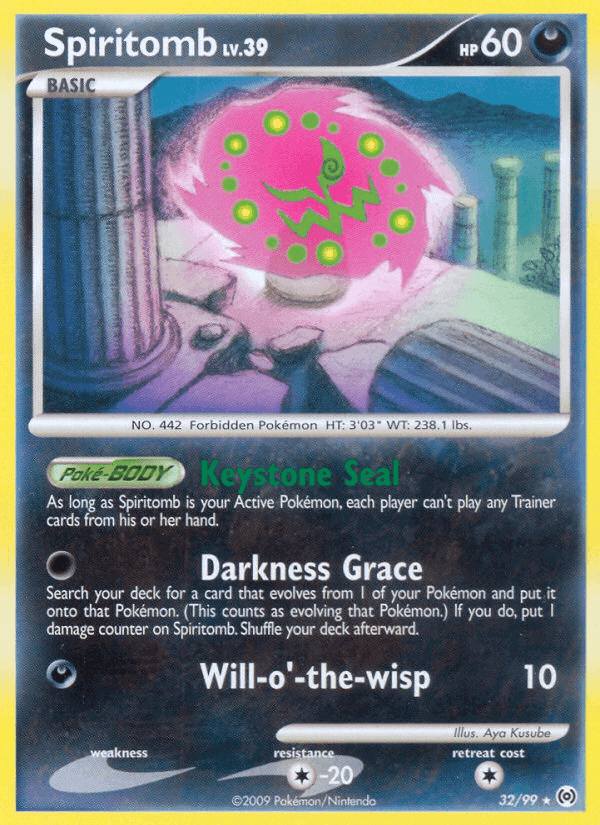 Spiritomb, carta 32 di Arceus
