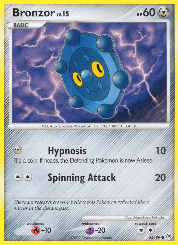 Bronzor, carta 54 di Arceus