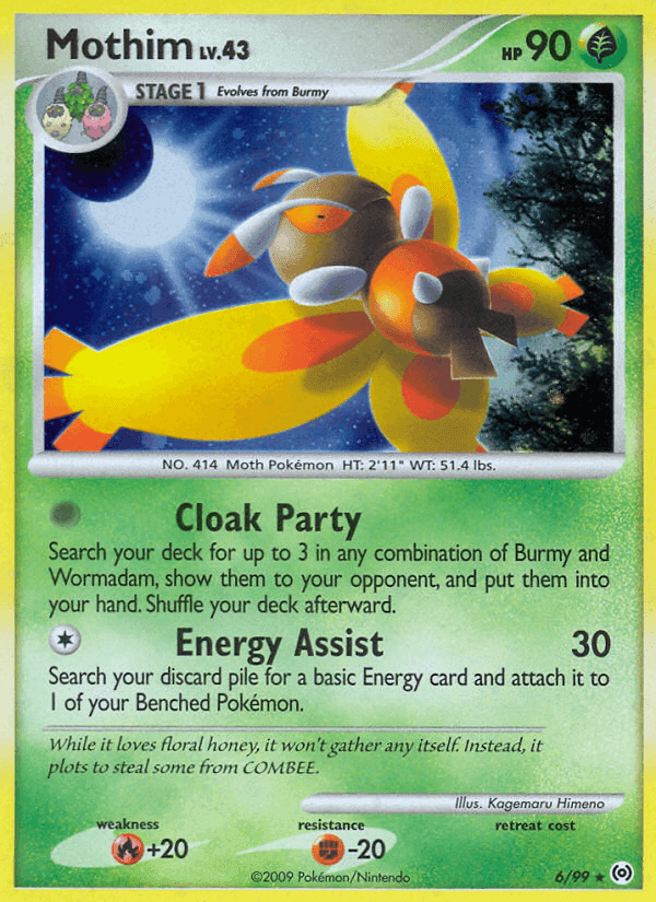 Mothim, carta 6 di Arceus
