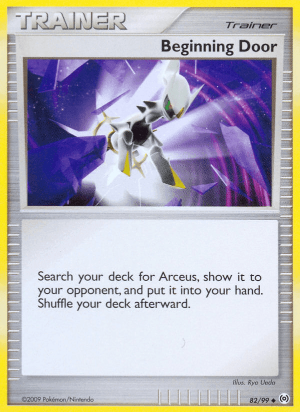 Beginning Door, card 82 from Arceus